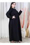 عبايه كلوش ساده-طرحه مجانا - 3