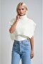 Sleeveless Turtleneck Knitwear Sweater 1427 - 5