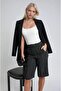 High waist tweed bermuda shorts 0115 - 2