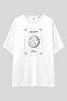 Westeros Haneler Series Oversize T-Shirt |   Unisex 100% Cotton White Printed Design Tee