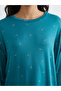 Quality Pieces from Çelebi Store Zero Roba Collar Embroidered Women's Pajama Set - 3