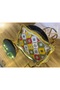 Esterhomedecor 2-Pack Original Italian Rosewood Tray for 6 and 8 People 48*34Cm-43*30Cm - 5