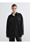 Lcw Modest Black Oversize Women's Shirt Jacket - 2