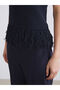 Esvab • Modern & Distinctive Zero Roba Collar Women's Knitwear Sweater - 3