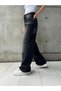 New Season Retro Baggy Women's Jeans – Oversized Cut, Wide-Leg Trend Model - 2