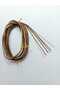 1 mm 2 Meters 6 Colors Waxed Cord (Total 12 Meters) Saddler Leather Sewing Necklace Bead Jewelry Design Bracelet Cord