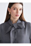 Vizyon New Season Shawl Collar Modal Blend Women's Shirt - 3