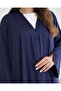 Premium Abaya with Matching Scarf, fabric-covered buttons