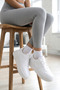 Women's Comfortable Sole Casual Sneaker Sports Shoes White