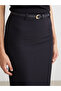 I Waist Belted Slim Fit Slit Skirt from Freezen Store - 3