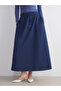 Timeless Clothing & Timeless Choices Poplin A-Line Skirt with Drawstring Waist - 3