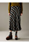 I Beli Zippered Ruffled Checkered Embroidered Skirt from Freezen Store - 2