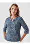 Esvab • Modern & Distinctive Zero Roba Collar Embroidered Blouse - 2