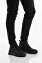 Black Nubuck Genuine Leather Men's Boots 260014 m - 3