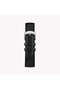 Men's Black Leather Watch, Silver Dial | Tw2r85300 - 3