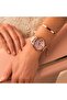Women's Pink Leather Watch, Brass Case | Tw2r66300 - 5