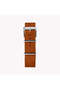 Men's Brass Watch, Black Dial, Brown Leather Strap | Tw2p97900 - 3
