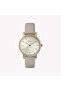 Women's Gray Leather Watch, Silver Dial | Tw2r96200