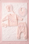Pretty Kiz Baby 0-3 Months 100% Cotton Premium Quality 5-Piece Zibin Set - 5