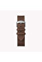 Men's Brown Leather Watch, Gray Dial | Tw4b15100 - 3