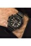Men's Black Silicone Watch, Brass Case | Tw4b17000 - 5