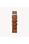 Men's Brass Brown Leather Watch, Black Dial | Tw2t32900 - 3
