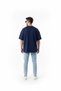 Men's Oversize Modal Fabric Non-Fading Vibrant Color Silky Textured T-Shirt - 4