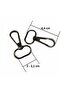Keychain Hook 2 cm 2 Pieces Leather Hand Tool - 2
