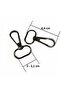 Keychain Hook 2 cm 2 Pieces Leather Hand Tool - 2