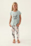 Girl's Blue Pajama Set - 2