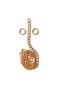 Spring Ring And Bag Chain Set (gold Color) - 1 Meter, 2.5 Cm Ring Diameter