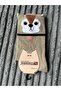 12 Pieces of Seamless Bamboo Socks with Cat, Dog and Bear Figures - 2