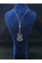 Electric Guitar Model Steel Necklace New Noise Written Rock Style Music Musician Theme Guitar Steel Necklace - 4