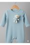 Baby Boy Jumpsuit with Little Sweet Teddy Bear Accessories - Tuffy