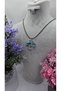Turquoise Colored Chakra Stone Tree of Life Necklace – Wire Wrapped Necklace with Natural Stones-40Cm - 3