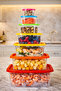 Set of 7 Colorful Nesting Storage Containers with Lids