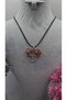 Heart Model Red Colorful Chakra Stone Tree of Life Necklace – Wire Wrapped Necklace with Natural Stones-40Cm