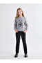 Esvab • Modern & Distinctive Zero Roba Collar Girls' Knitwear Sweater - 2