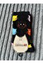 12 Pieces of Seamless Cat Figured Socks - 3