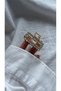 Holographic Crystal Stone Clasp - Glittering Square Clasp - 7