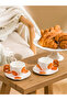 Modern Pieces Printed 2-Person Porcelain Coffee Cup Set 90 ml from Uzg Store