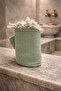 Diamond Peshtemal 100% Cotton Bath Towel, Peshtemal, Beach Towel Green Color - 2