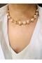 Double Sided Zircon Stone Choker Necklace