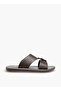 Men Buckle Detail Arabic Sandals - 3