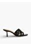 Women Embellished Flared Heel Sandals - 3