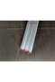 Transparent White Striped Fuchsia Edged Bouquet Wrapping Paper Modern & Minimalist Design 57X57 4 Pieces - 4