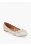 Girls Applique Detail Ballerina Shoes - 2