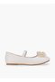 Girls Floral Applique Ballerina Shoes - 3