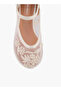 Girls Bow Embellished Mary Jane Shoes - 4
