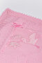 Embroidered Knitwear Welsoft Blanket 85*95 - 5